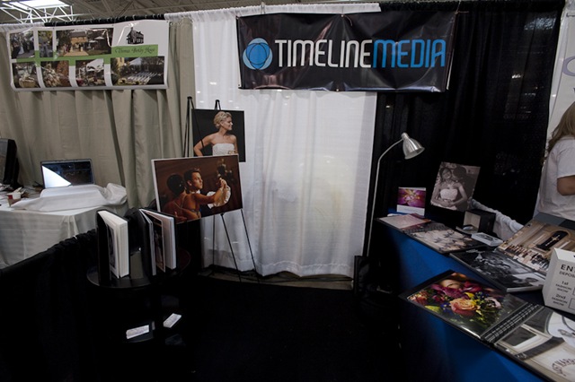 Thank you to everyone that stopped by the TimeLine Media wedding photography booth last weekend 