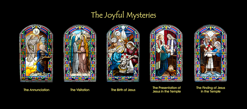 Joyful Mysteries - Holy Trinity Catholic Church - Dixon Studio