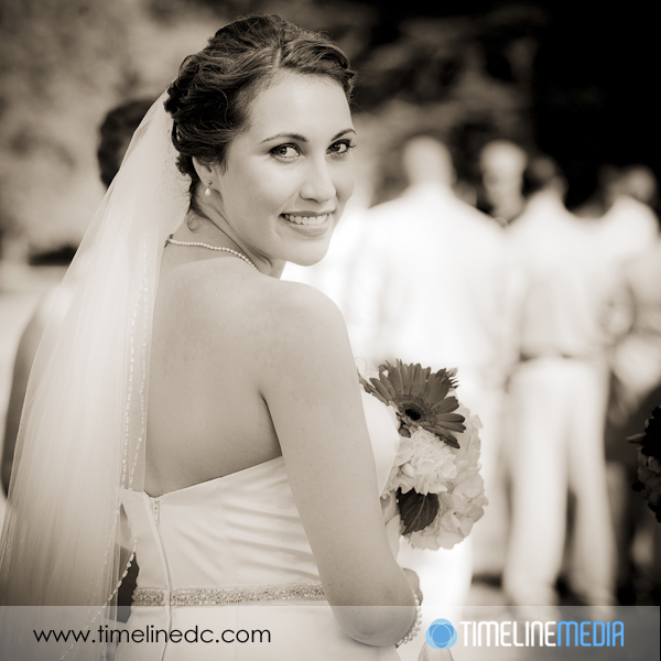 Wedding photography - Leah portrait on her wedding day ©TimeLine Media