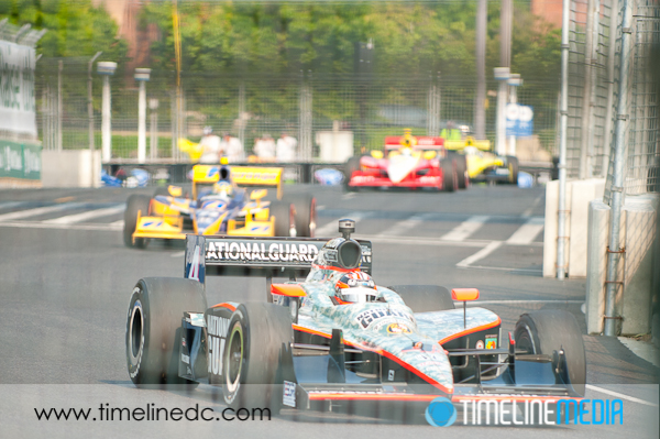 Indycar racing at the Baltimore Grand Prix