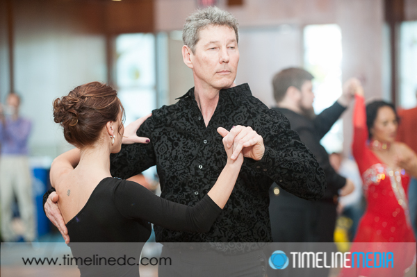 Lee dancing at the River City Ballroom Dance Competition ©TimeLine Media