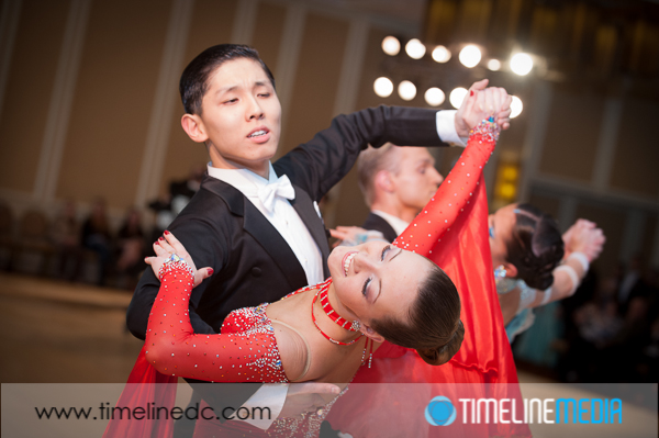Standard dancers at the USA Dance Mid-Atlantic Championships ©TimeLine Media