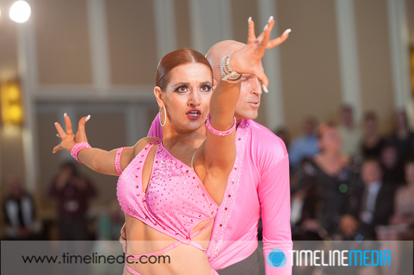 Latin dancers at the USA Dance Mid-Atlantic Championships ©TimeLine Media