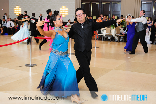 Carolina dancing with a student in Tysons, VA ©TimeLine Media