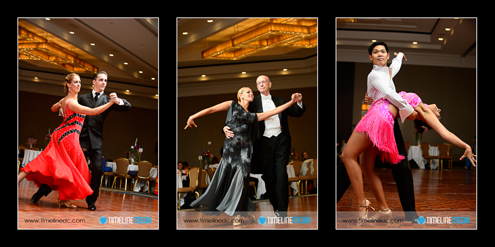 Summer Showcase collage of dancers on a black background with white frames