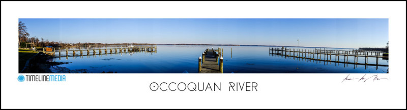 ©TimeLine Media - Panoramic image of Occoquan River