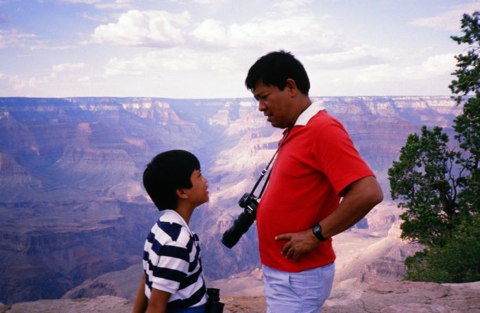 Me and Tatay at the Grand Canyon