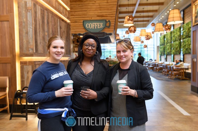 Tysons Partnership networking before the Tysons Walkabout event ©TimeLine Media