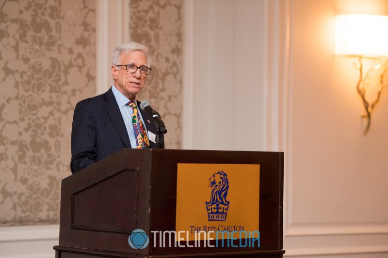 Sol Glasner speaking at the Tysons Partnership 2018 holiday reception ©TimeLine Media