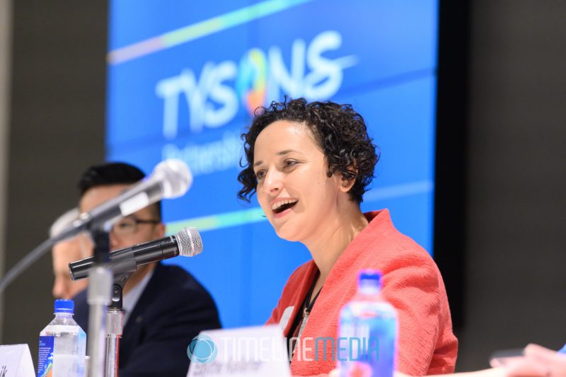 Dalia Palchik speaking at the Silverline Center - Tysons Partnership ©TimeLine Media