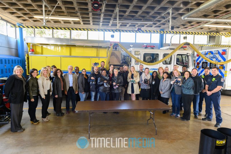 Tysons Partnership Shoes4Kids Donation Day at Dunn Loring fire station ©TimeLine Media