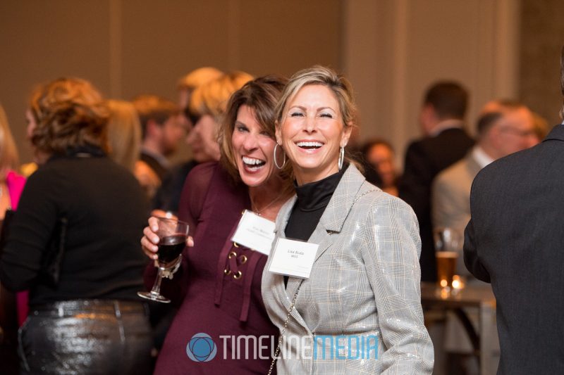 Photos of attendees of the Tysons Partnership 2018 holiday reception  ©TimeLine Media