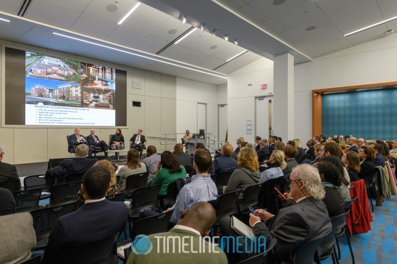 John McGranahan moderating a panel discussion for the Tysons Partnership
©TimeLine Media