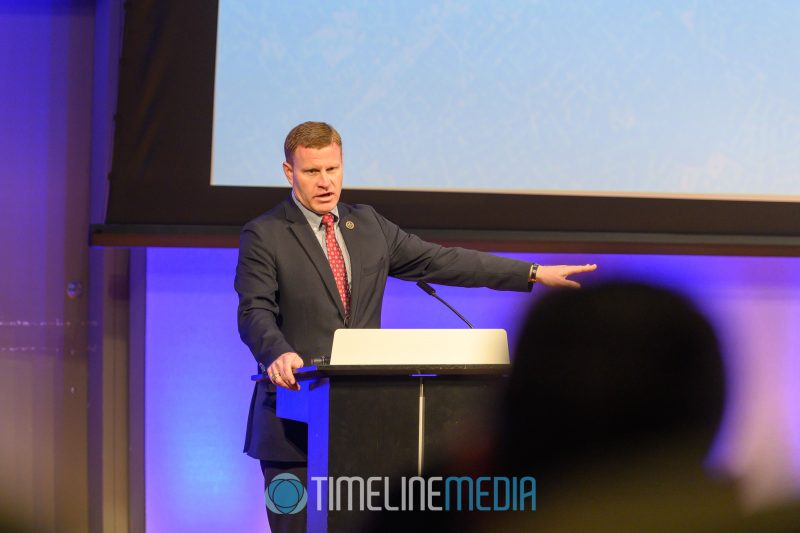 Jeffrey McKay Chairman of the Fairfax County Board of Supervisors at Capital One HQ ©TimeLine Media