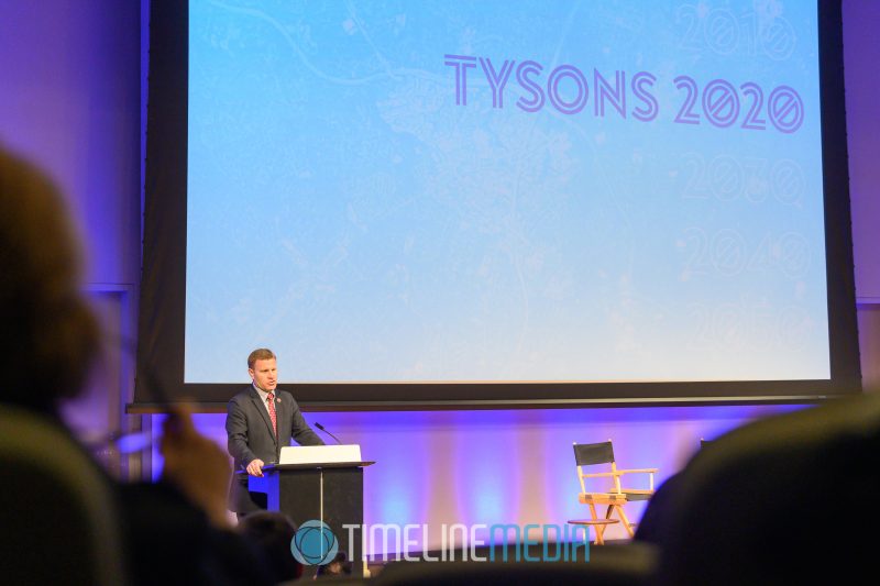 Fairfax Chairman Jeff McKay at the Tysons Partnership Annual Report release event ©TimeLine Media