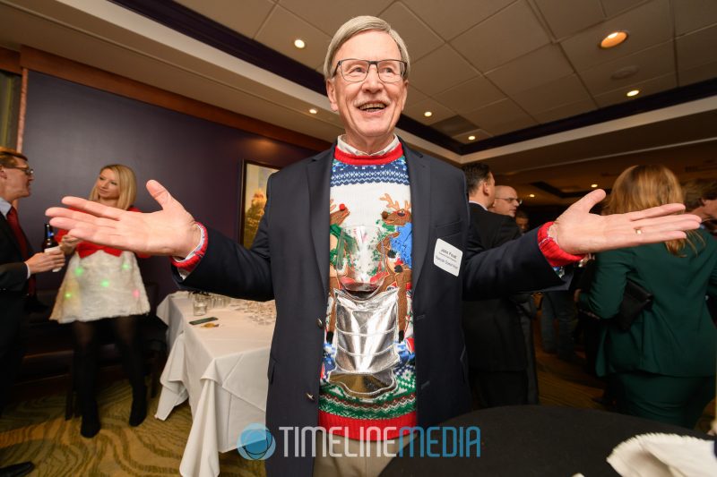 Supervisor John Foust at the Tysons Partnership 2019 Giving Back event at Ruth's Chris Steak House in Tysons, VA ©TimeLine Media