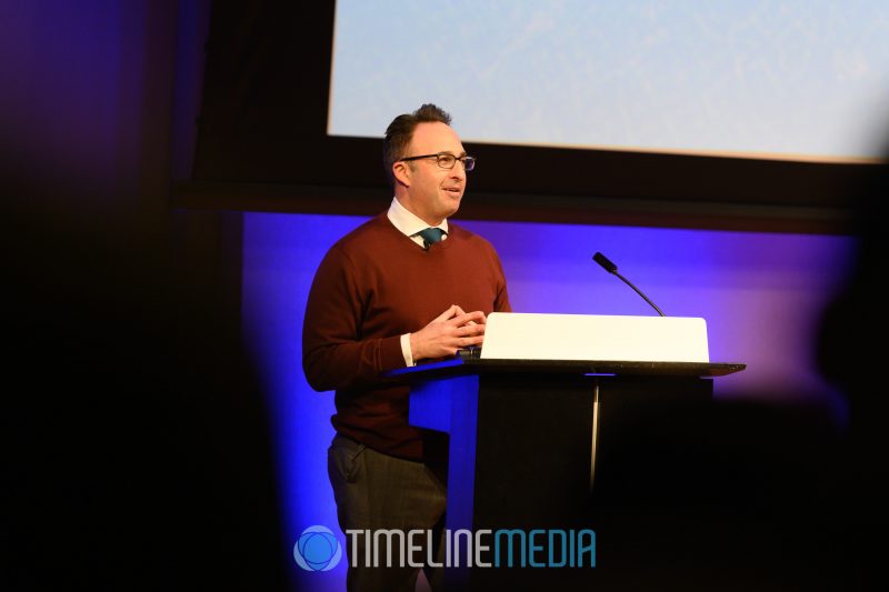 Jeff Tarae Chairman of the Tysons Partnership at Capital One HQ for their 2020 Annual Report ©TimeLine Media