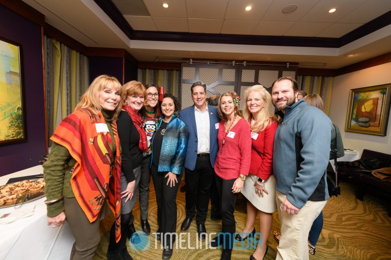 Tysons Partnership 2019 Giving Back event at Ruth's Chris Steak House in Tysons, VA ©TimeLine Media