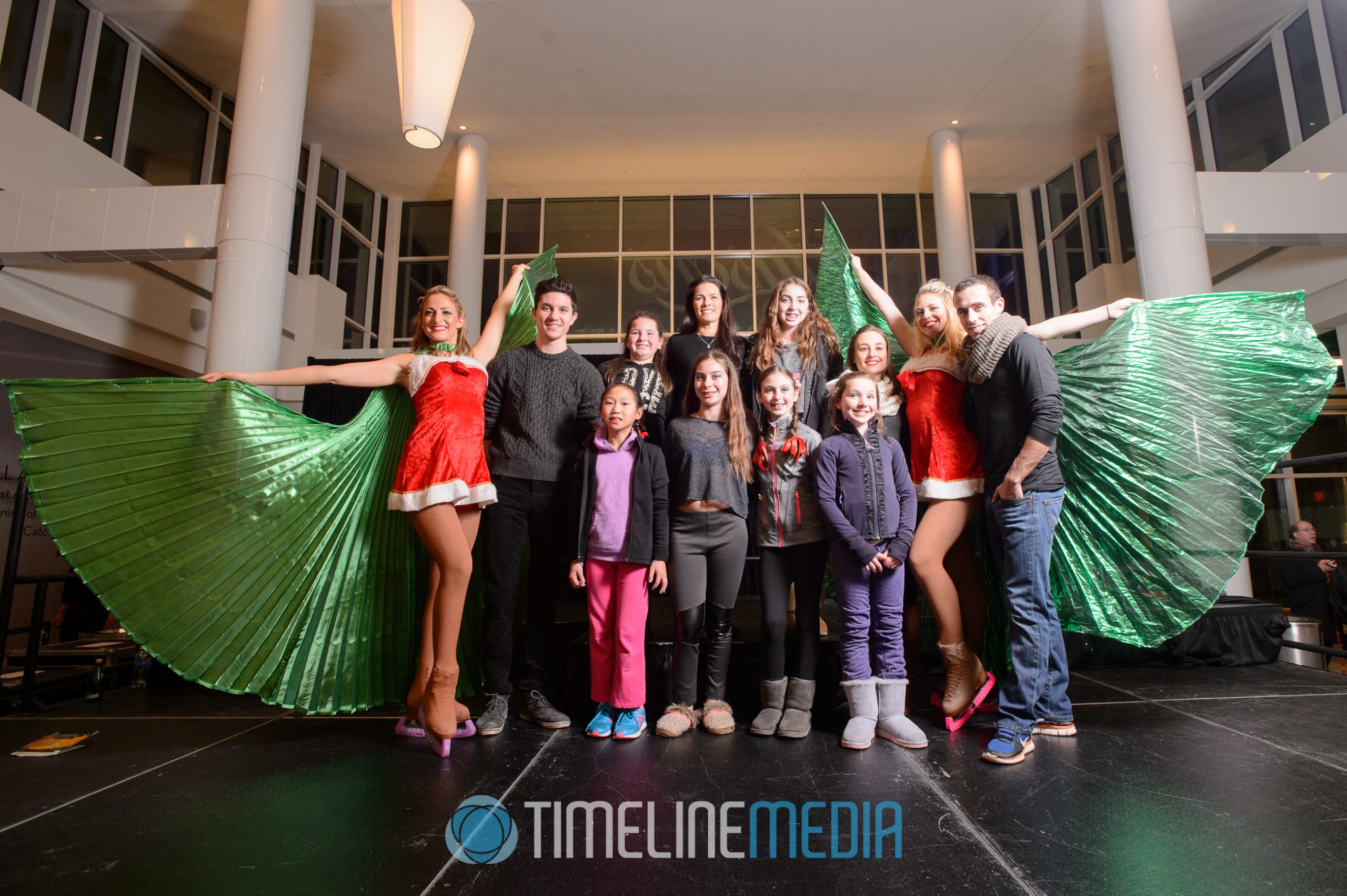 Ice Skaters with Nancy Kerrigan at Tysons Corner Center