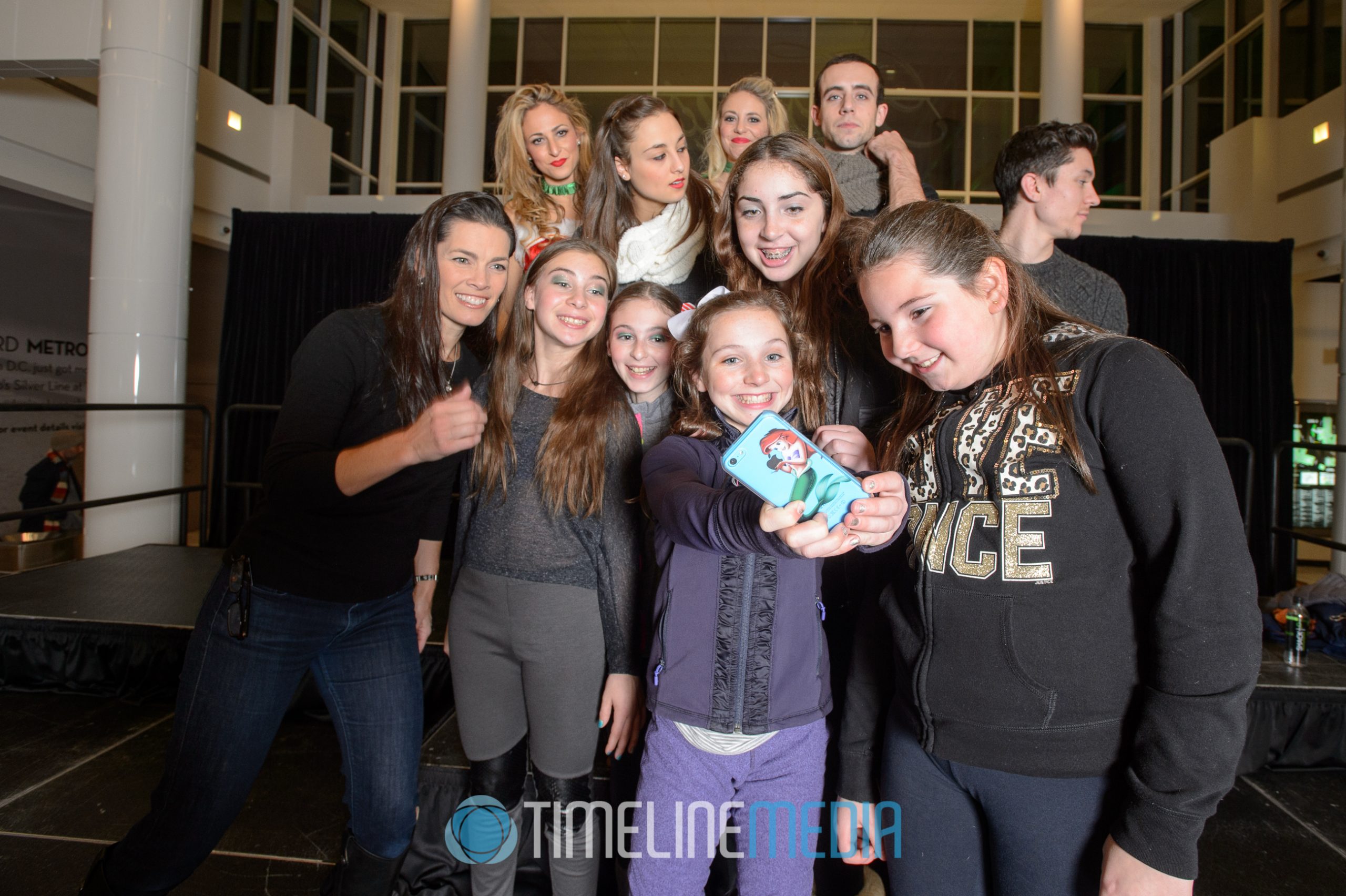 Ice Skaters with Nancy Kerrigan at Tysons Corner Center