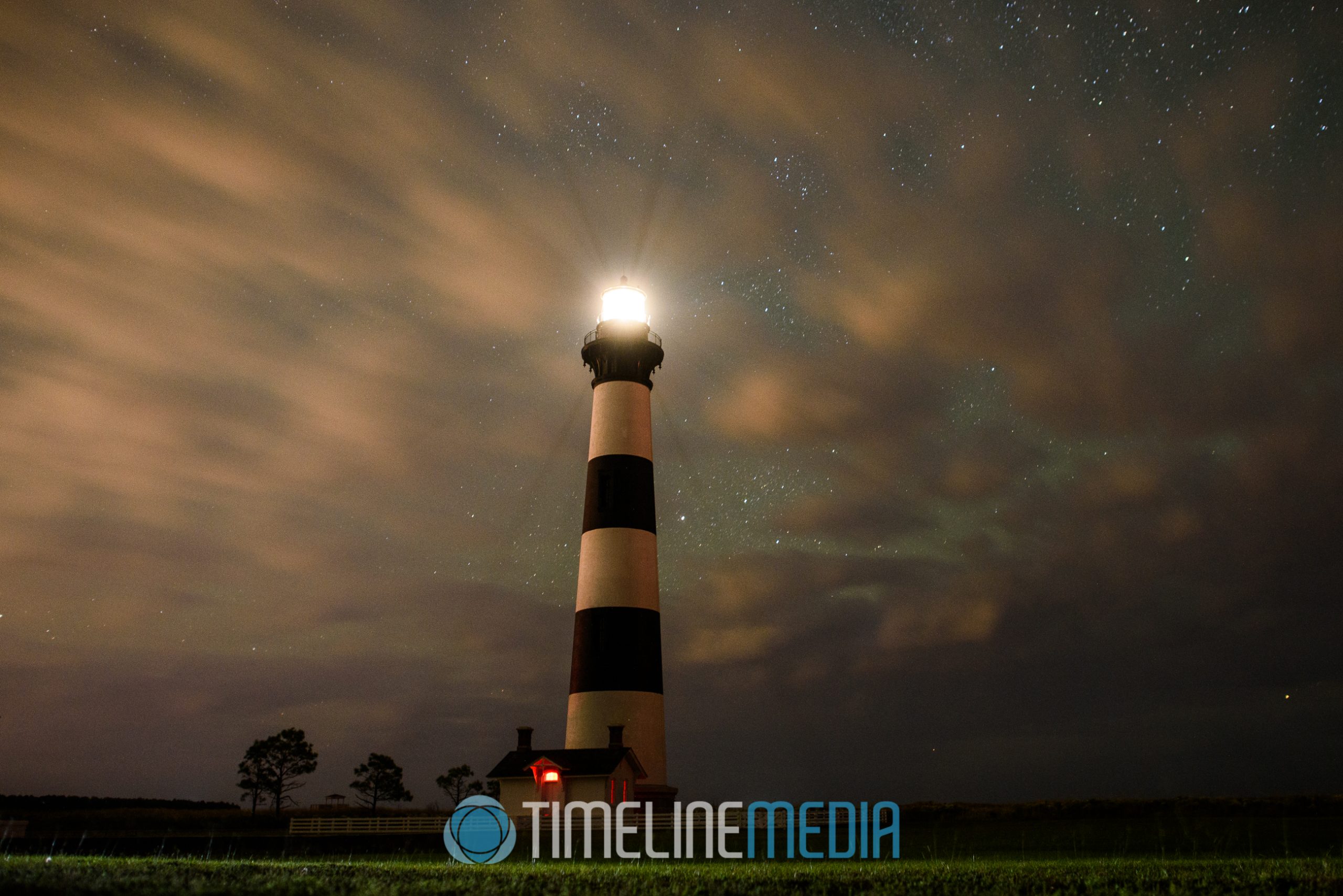 Long Exposure of Bodie Lighthouse in North Carolina ©TimeLine Media