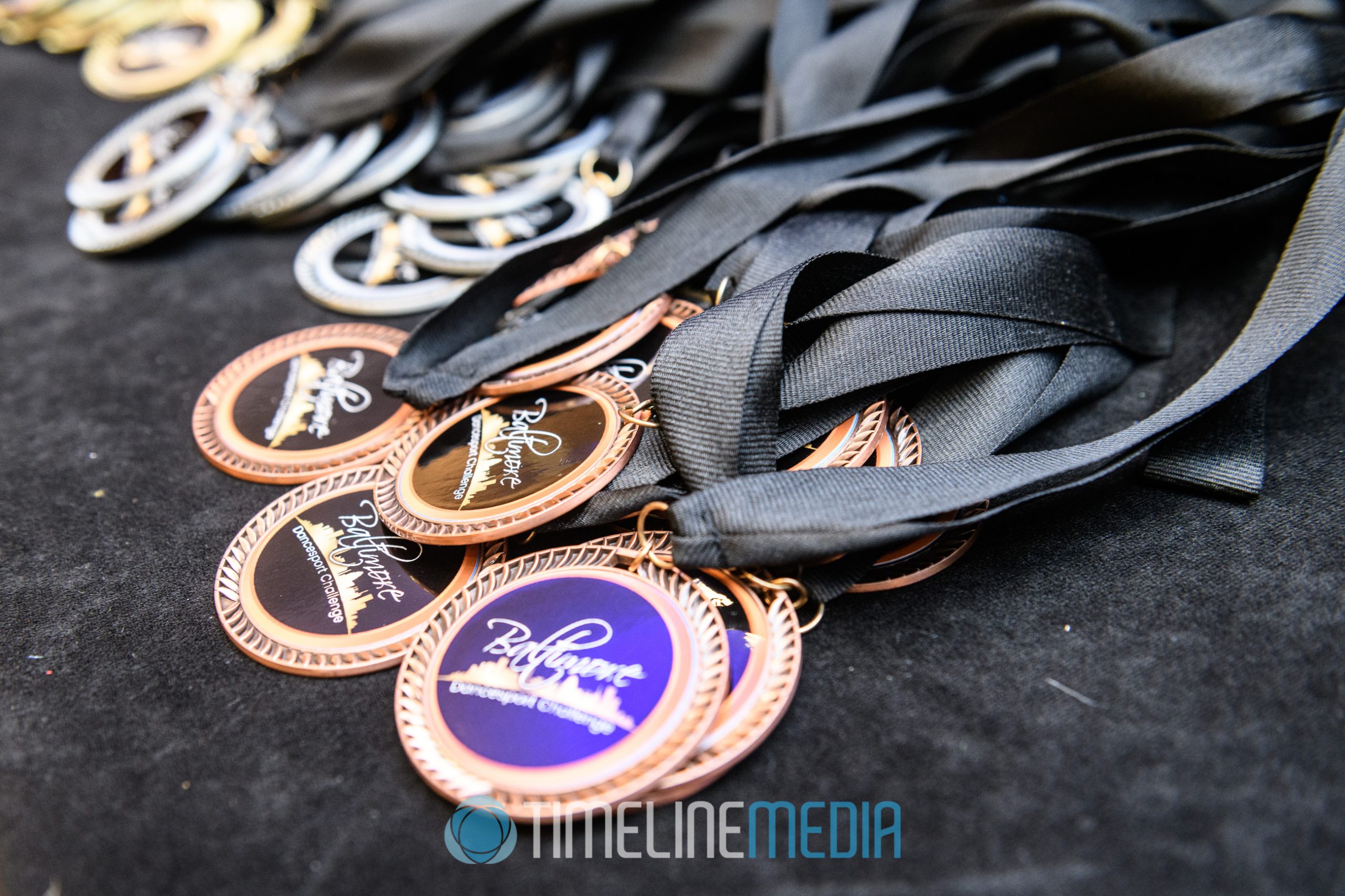 Medals at the Baltimore Dancesport Challenge ©TimeLine Media