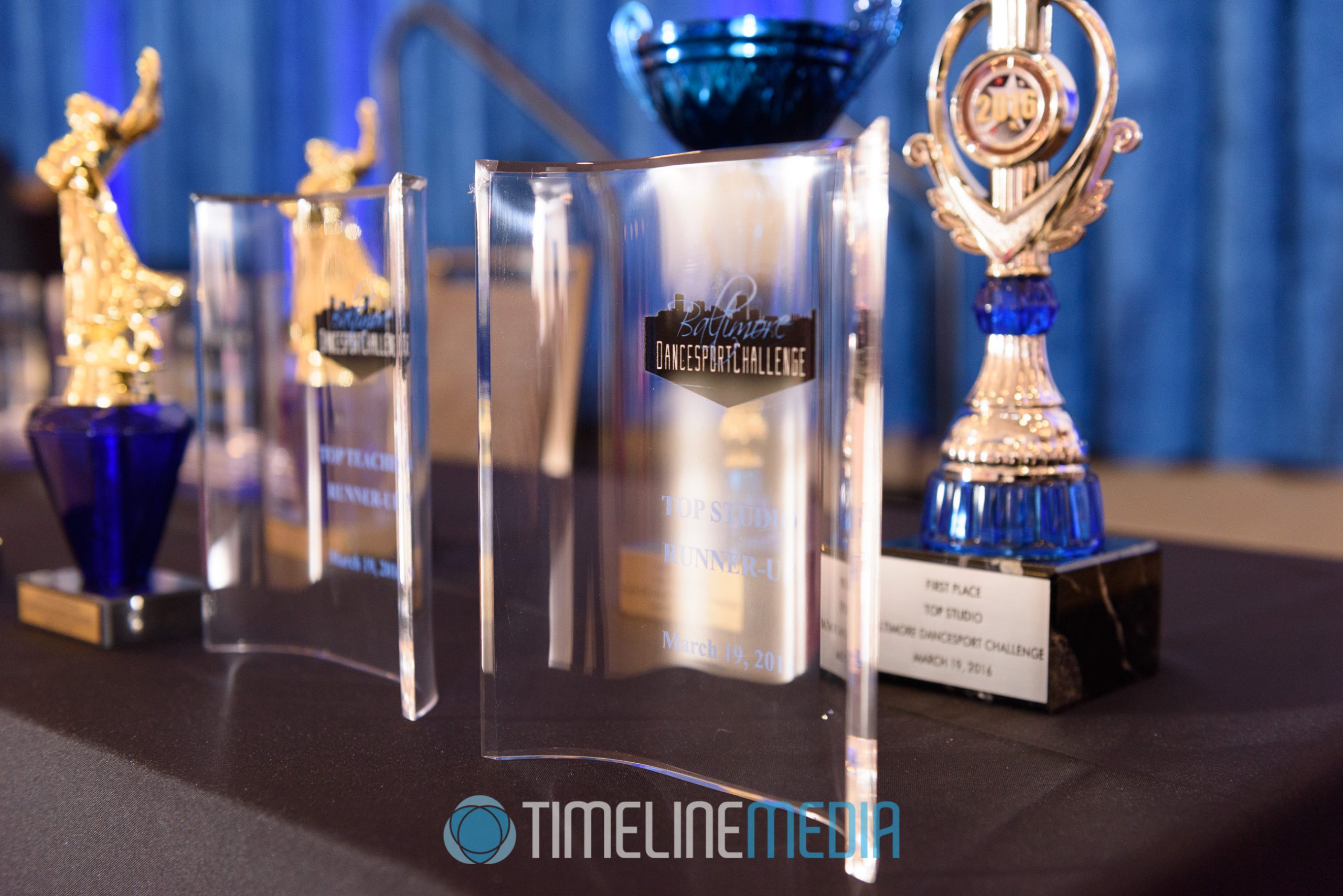 Awards table - 2016 Baltimore dancesport competition ©TimeLine Media