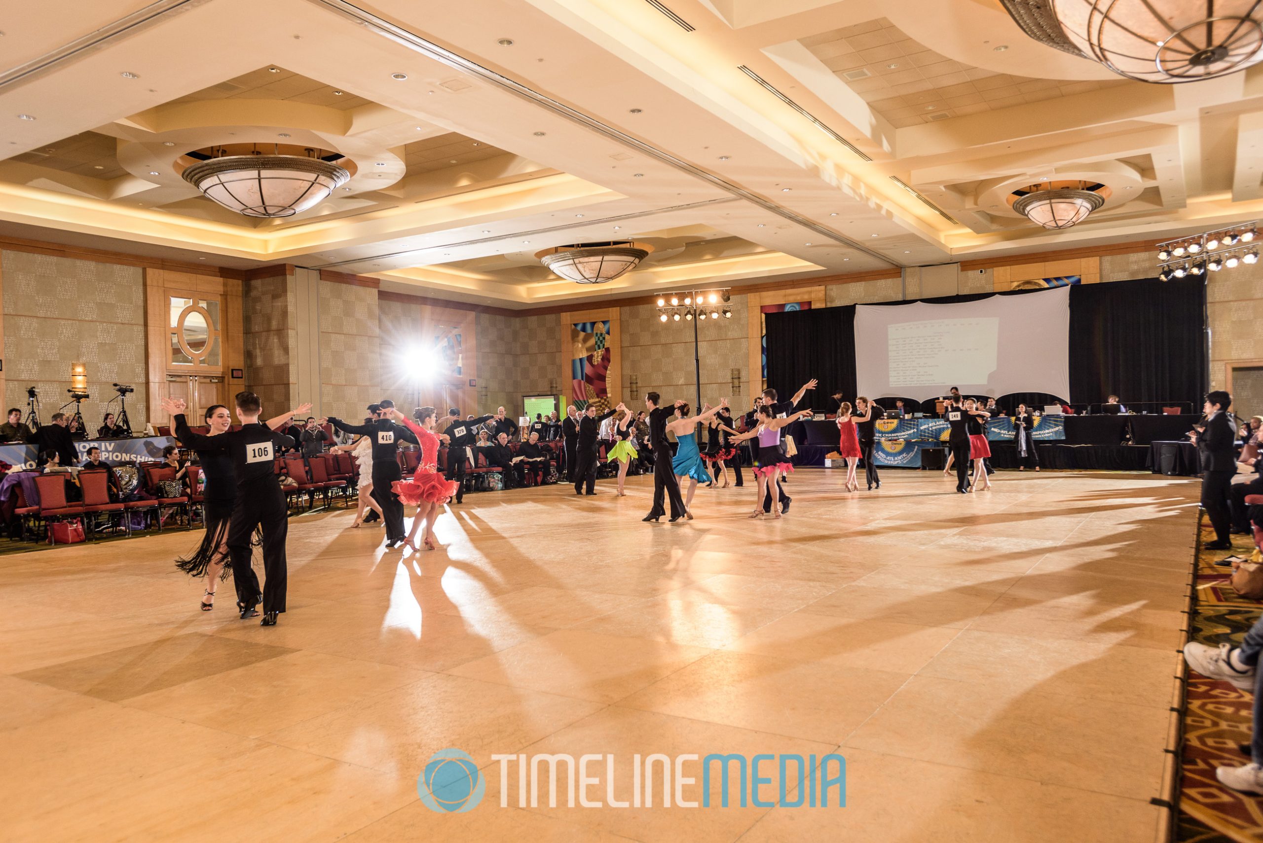 Bethesda North Marriott Hotel ballroom dance floor ©TimeLine Media