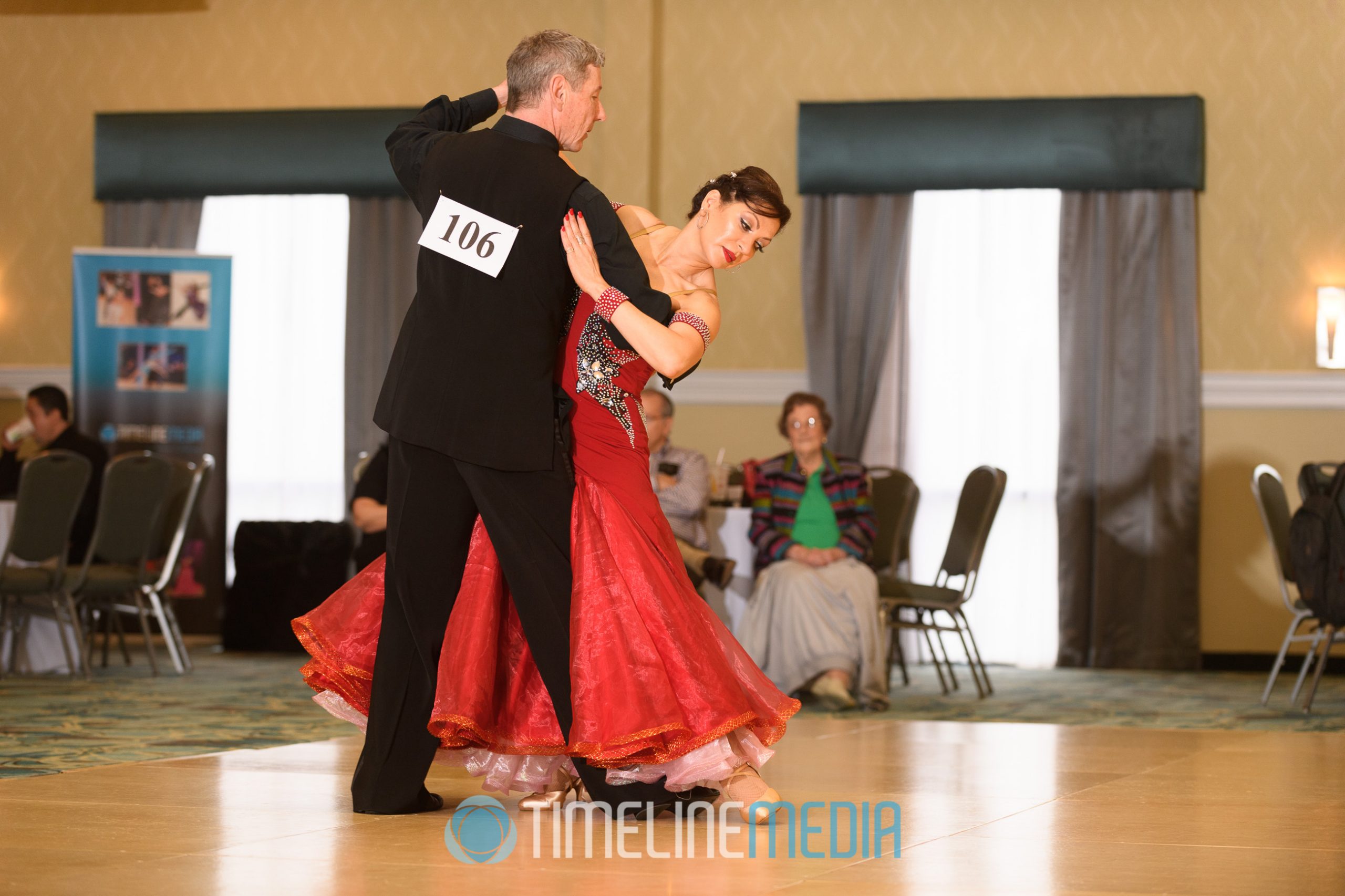 Smooth ballroom dancers ©TimeLine Media