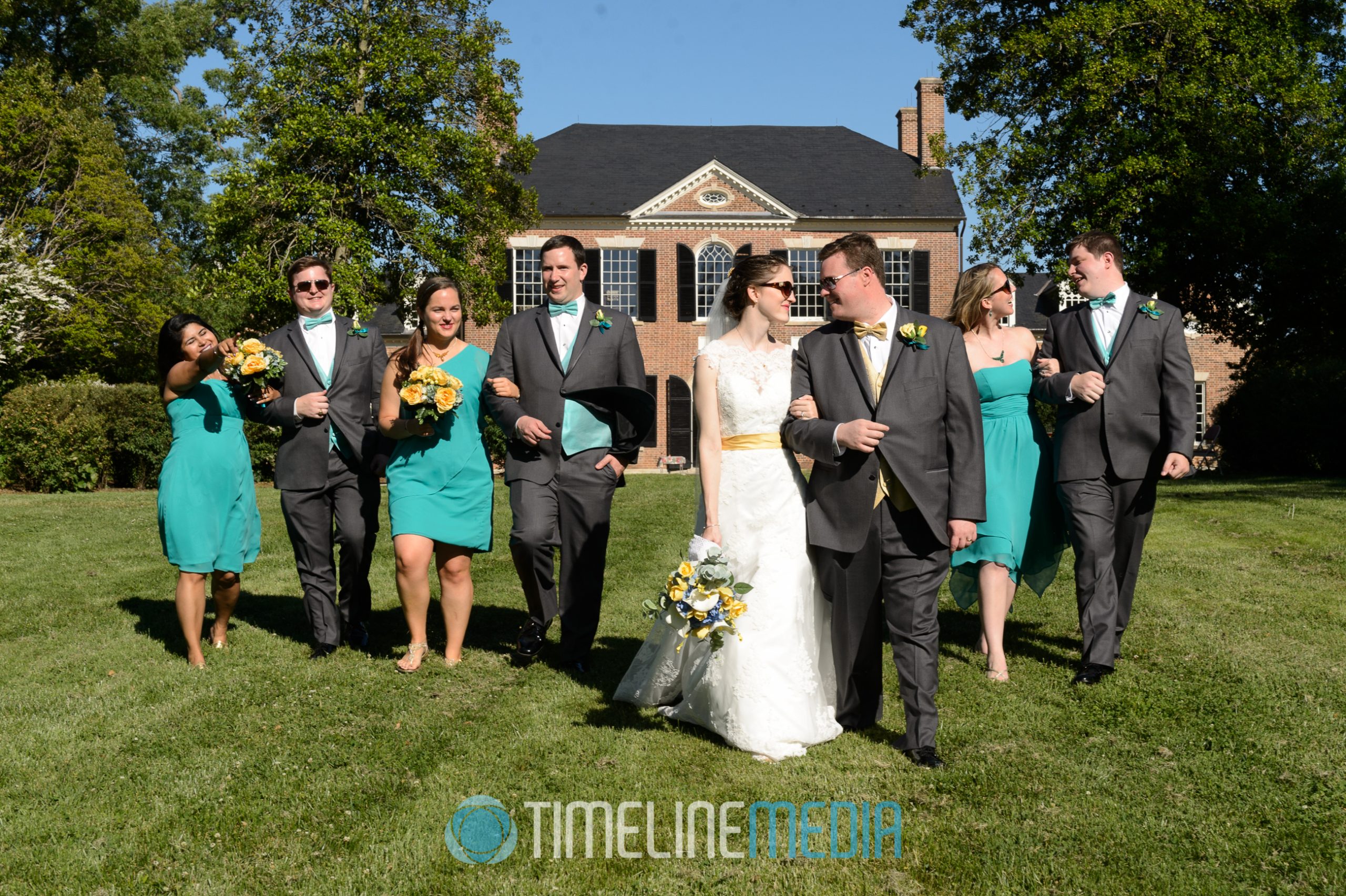 Alexandria, Virginia Wedding bridal party ©TimeLine Media