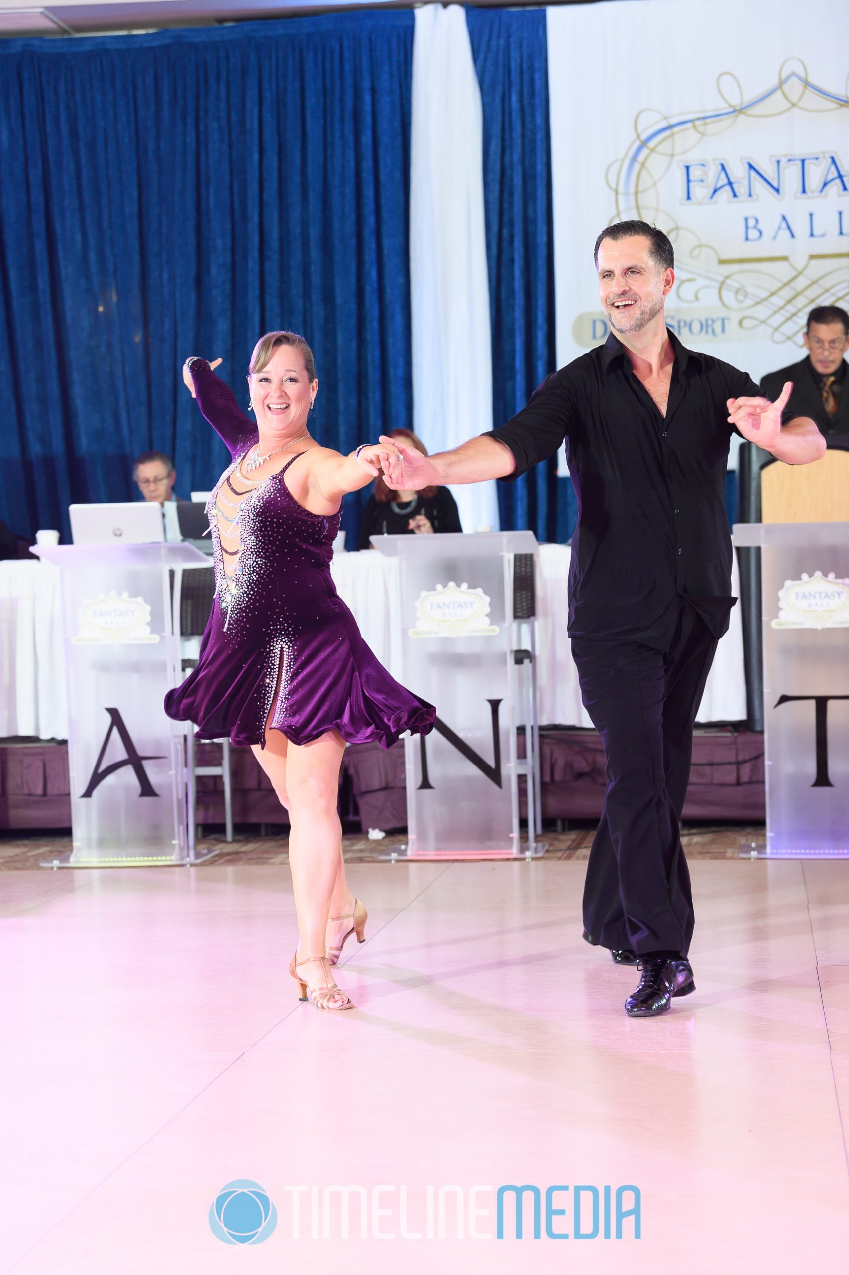 Rhythm dancers at the Fantasy Ball Dancesport Competition ©TimeLine Media