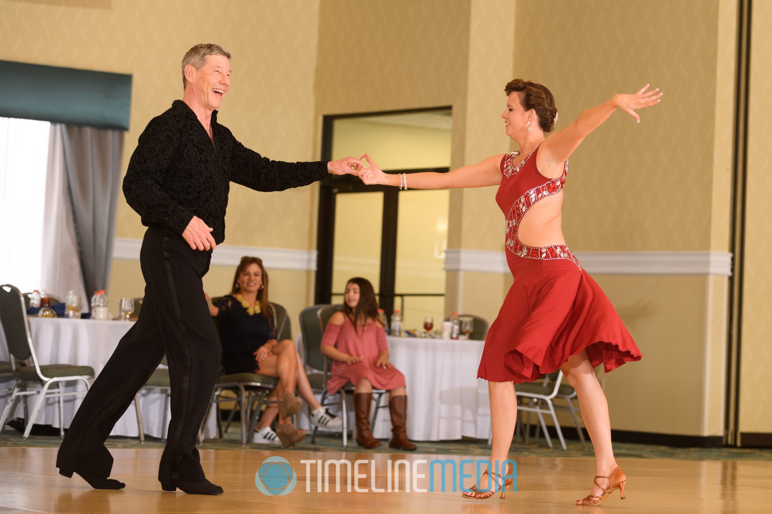 Lee Nugent dancing at a Richmond competition ©TimeLine Media