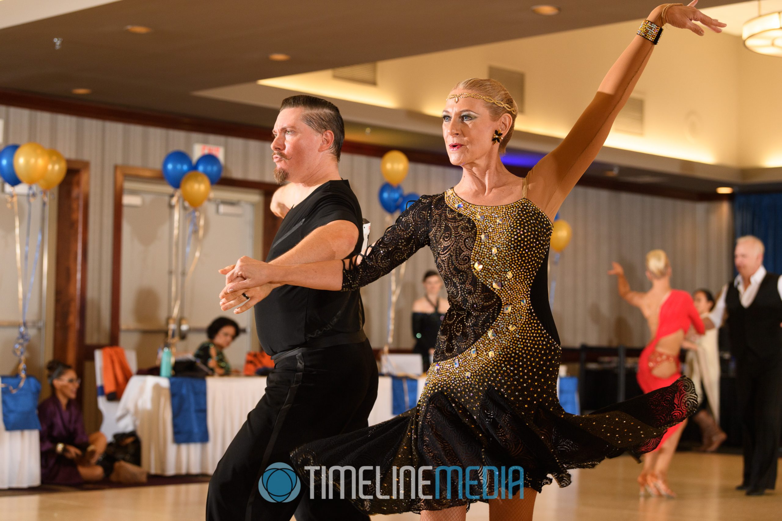 Rhythm dancers at the Fantasy Ball Dancesport Competition ©TimeLine Media
