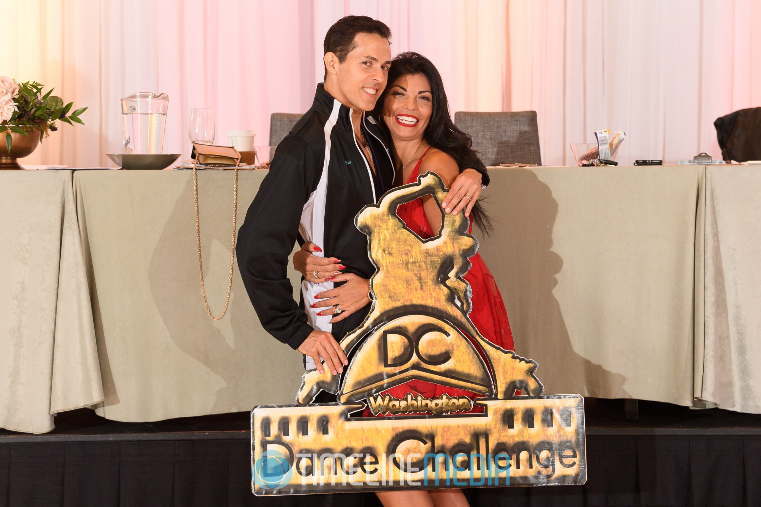Fabio and Jennifer Bonini at the DC Dance Challenge ©TimeLine Media