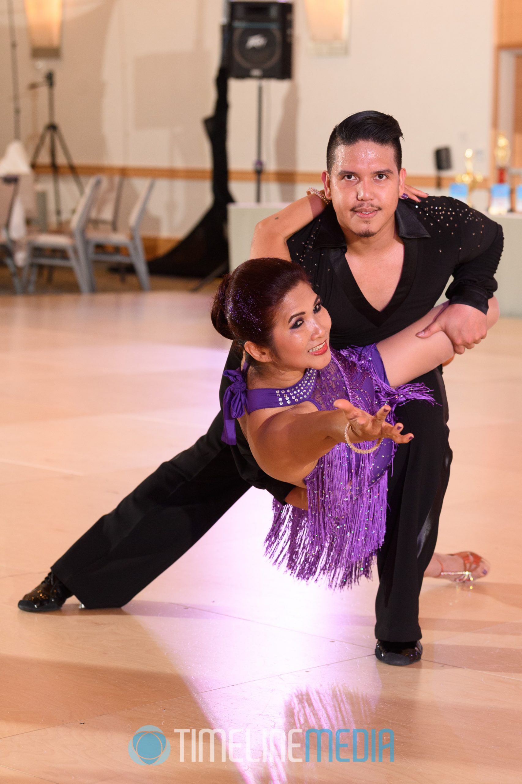 Pro-Am Latin dancers at the DC Dance Challenge ©TimeLine Media