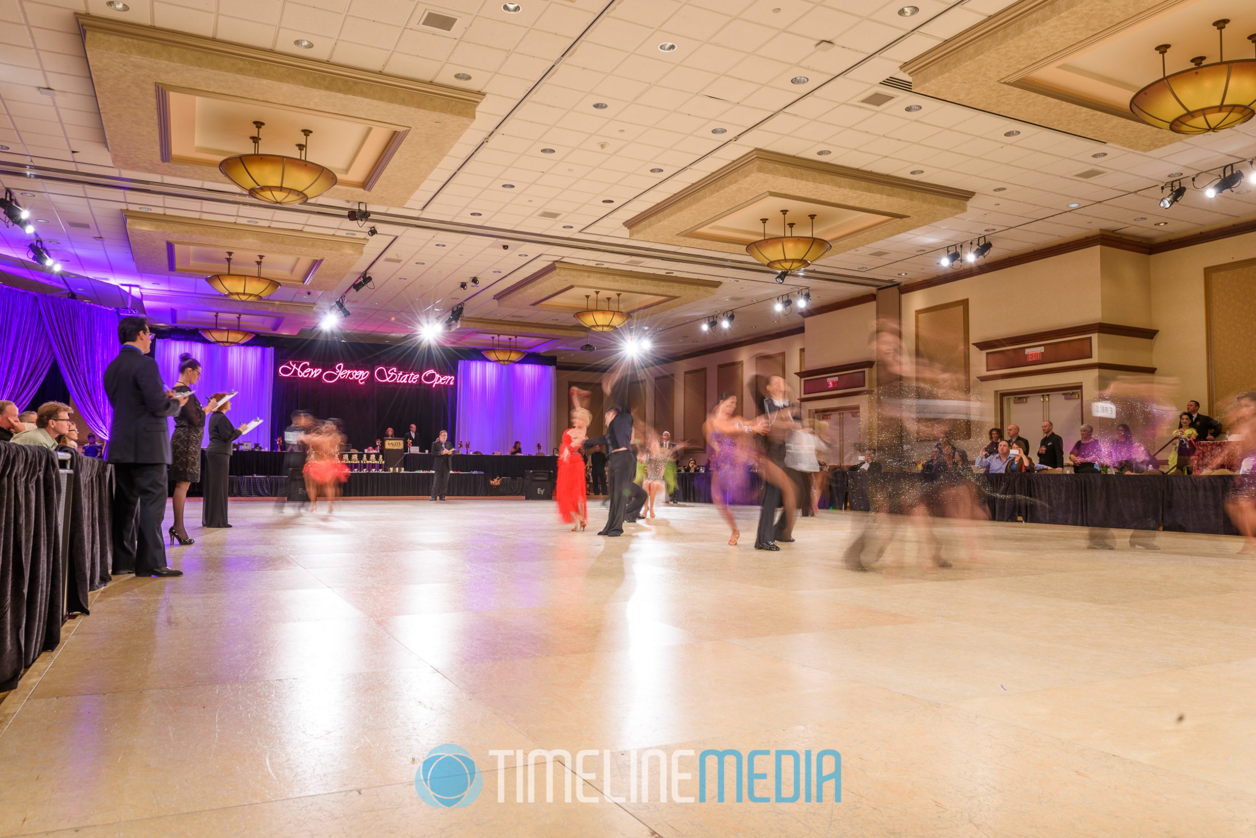 Competition dance floor Bally's Atlantic City ©TimeLine Media