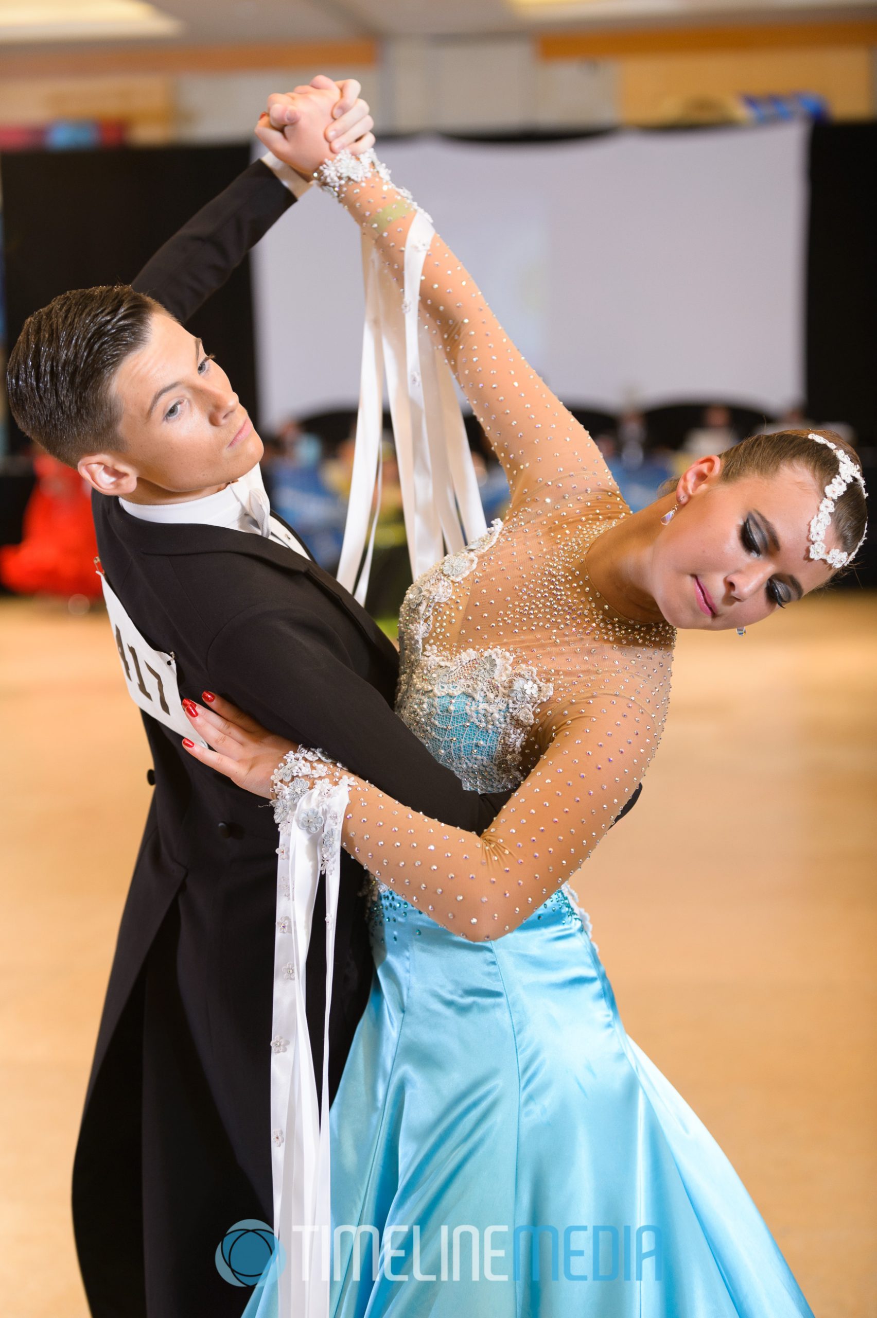 Youth ballroom dancers USA Dance ©TimeLine Media