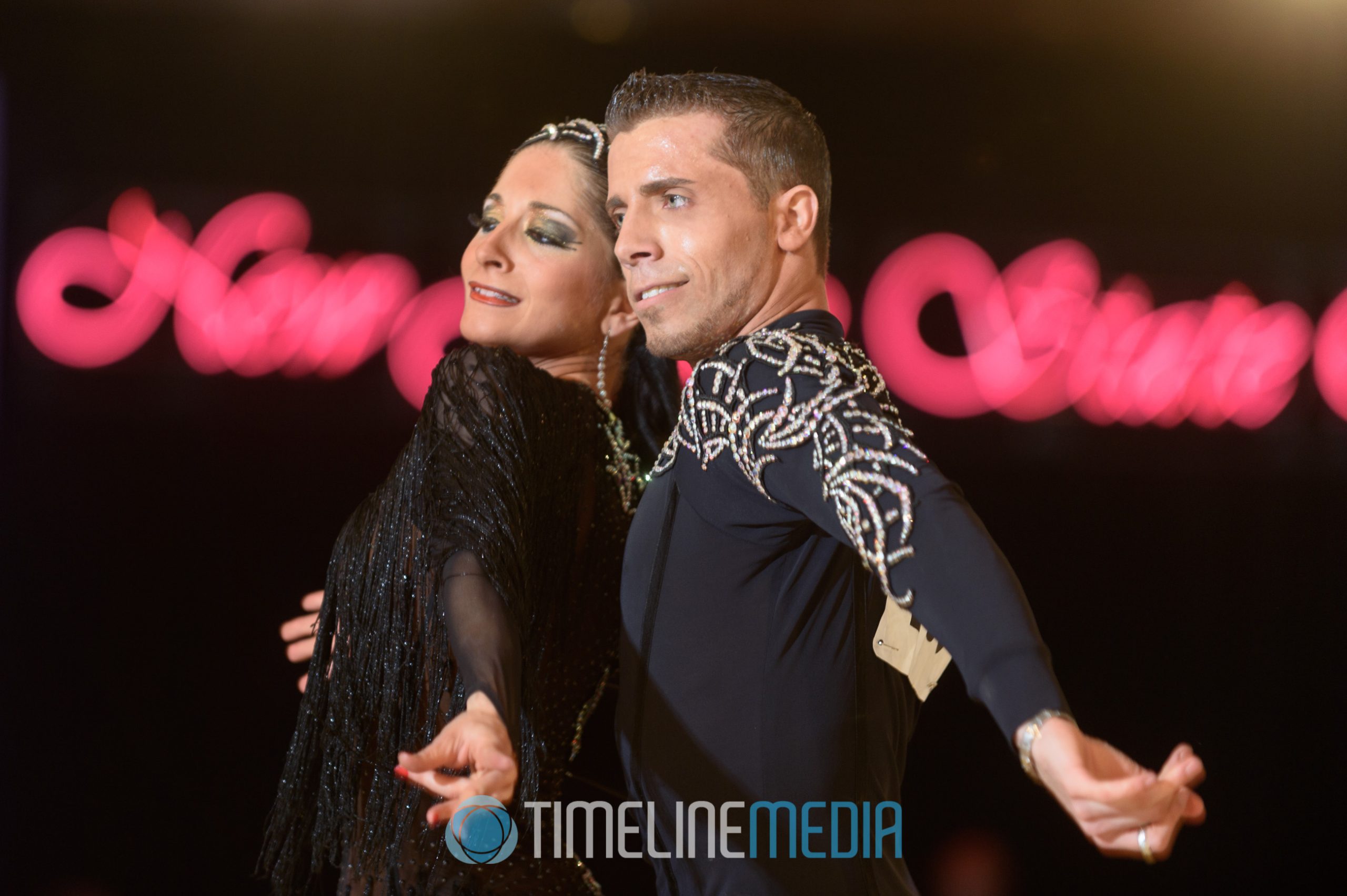 Professional Latin dancers at the New Jersey State Open in Bally's Atlantic City, NJ ©TimeLine Media