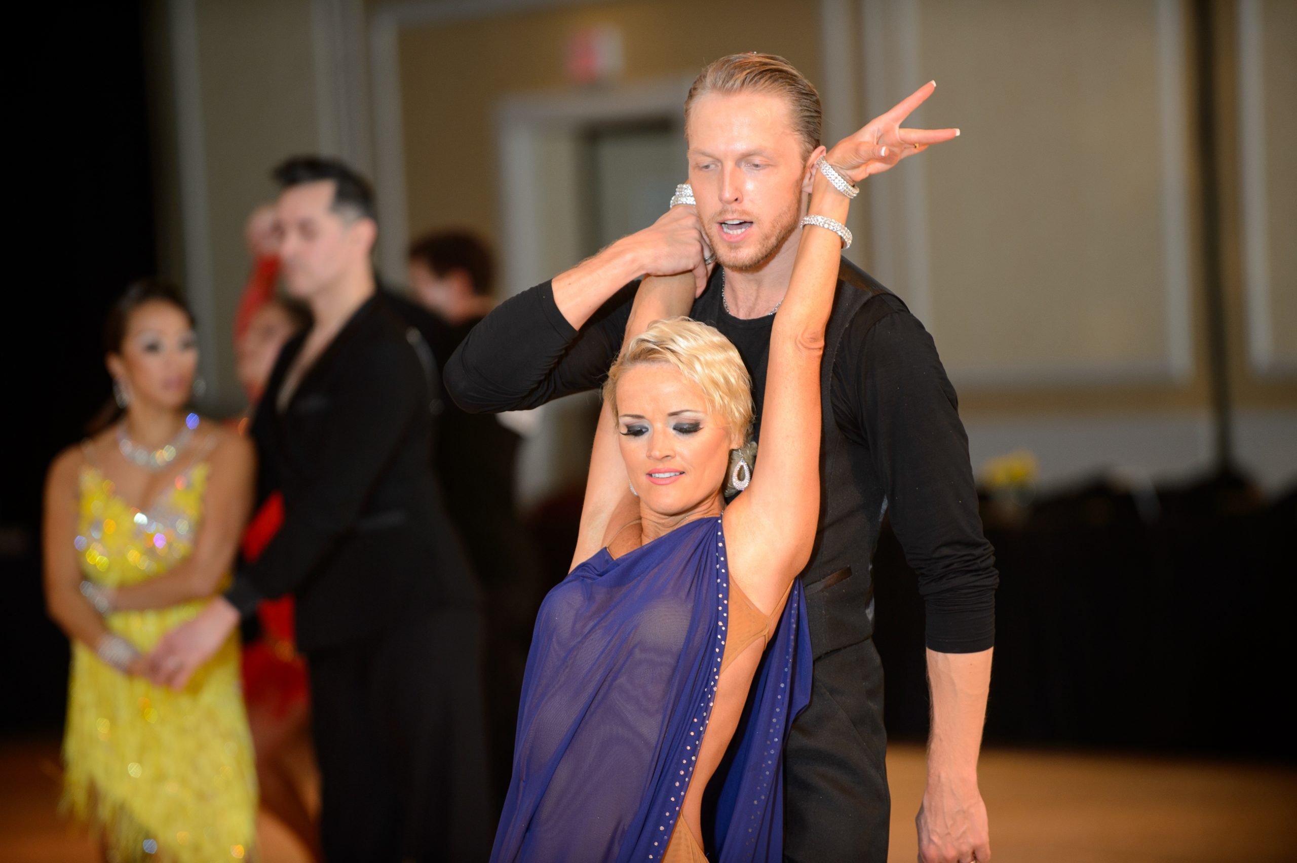 Dancers competing at the Maryland Dancesport Championships ©TimeLine Media