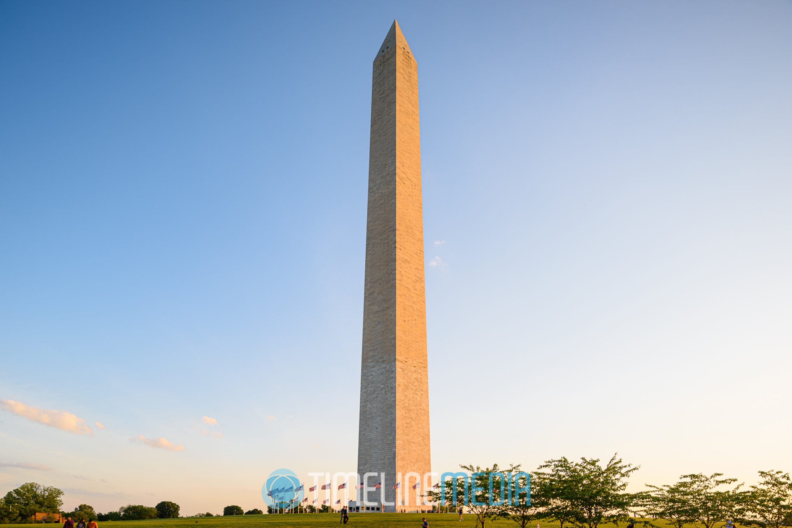 Sunset photo of Washington Monument ©TimeLine Media