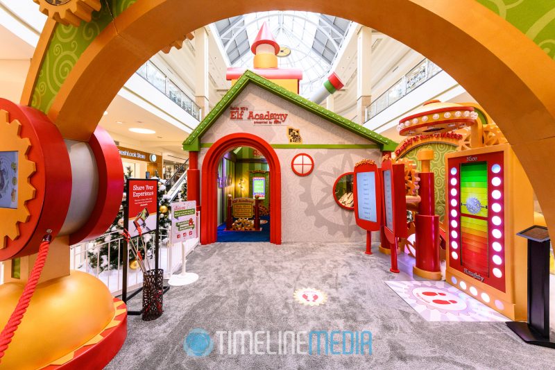 Santa HQ set in Fashion Court at Tysons Corner Center