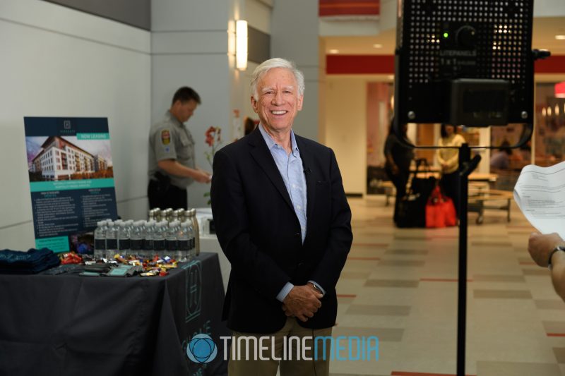 Sol Glasner at the Tysons Partnership open house ©TimeLine Media