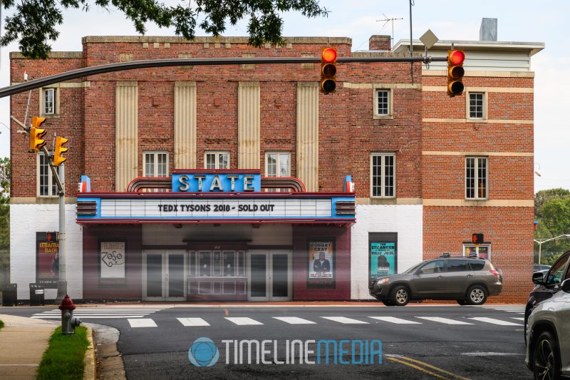 Front facade of the State Theater in Falls Church, Virginia ©TimeLine Media