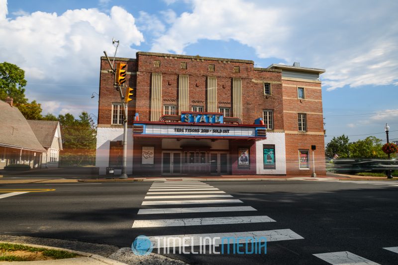 State Theater with the TEDxTysons Sold Out Marquee ©TimeLine Media