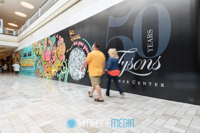 1968-2018 media of 50 Years at Tysons Corner Center celebrating thier opening