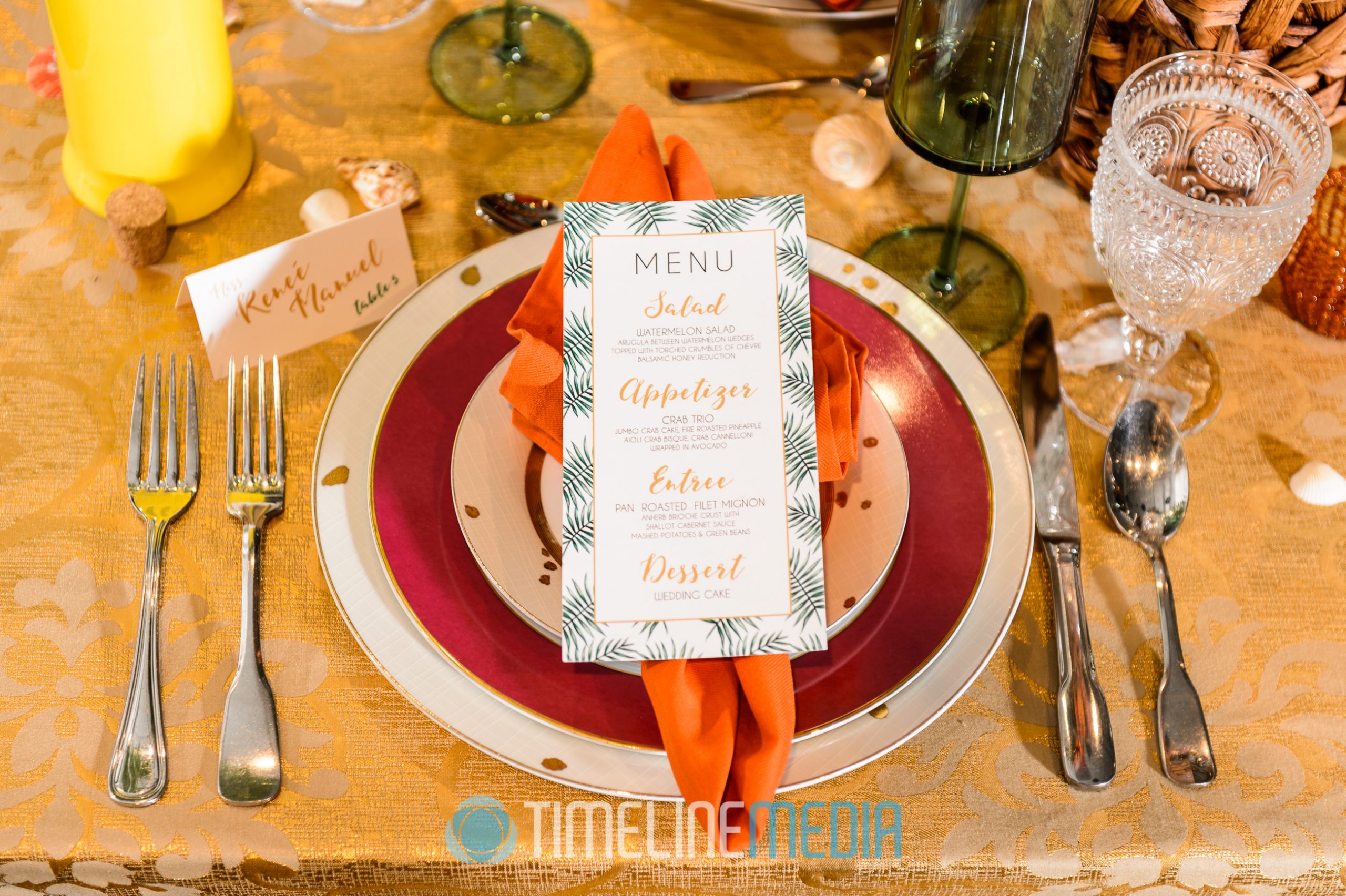 Table Setting - Andrew Roby Events style shoot ©TimeLine Media