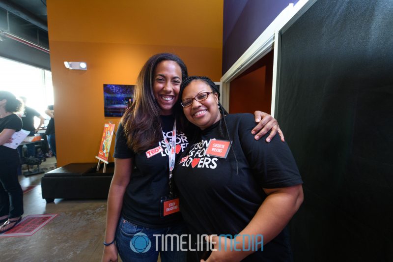 Stacy and Sherrita from TEDxTysons at 1st Stage ©TimeLine Media