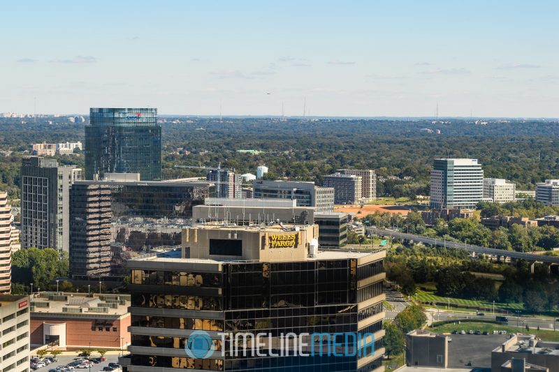 Looking north from Lumen at Tysons rooftop ©TimeLine Media