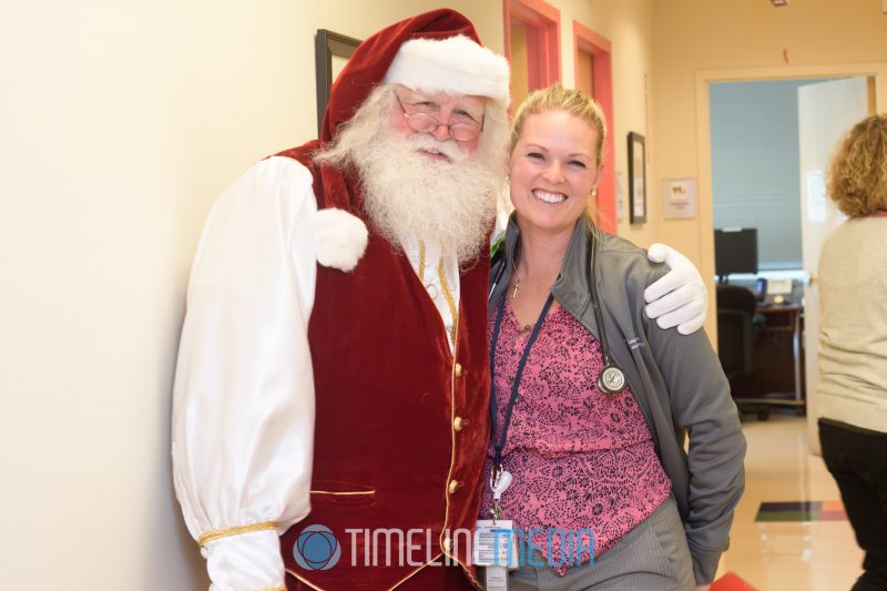 2017 Santa Visits at the Pediatric Specialists of Virginia in Falls Church