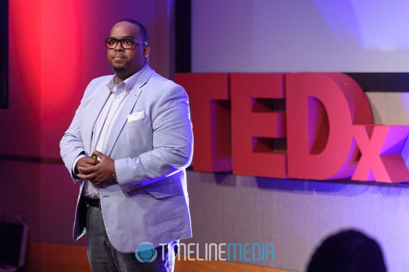 Kerel Fryar speaking at TEDxTysons ©TimeLine Media